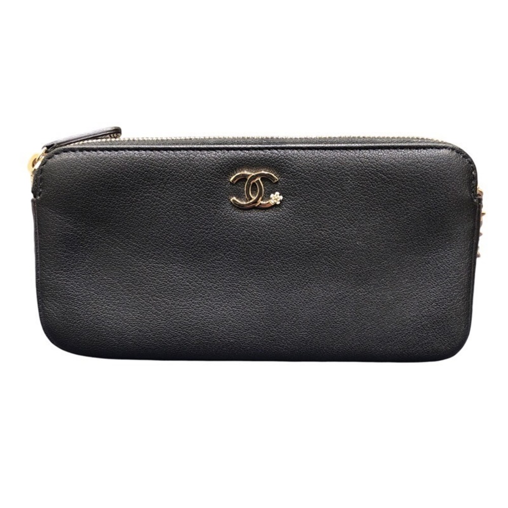 Chanel Chain Wallet Calf Shoulder Bag - Picture 2 of 12